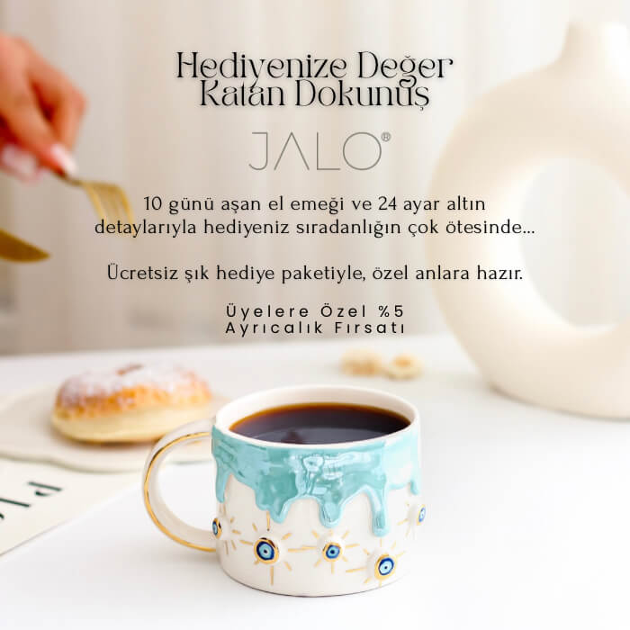 Jalo ceramic anasayfa popup nazar boncuklu kupa ile görsel