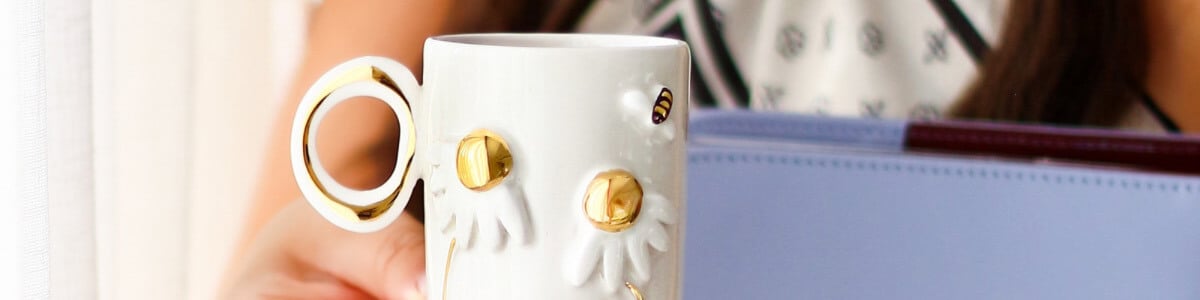 Hediyelik Fincan el yapımı Jalo Ceramic