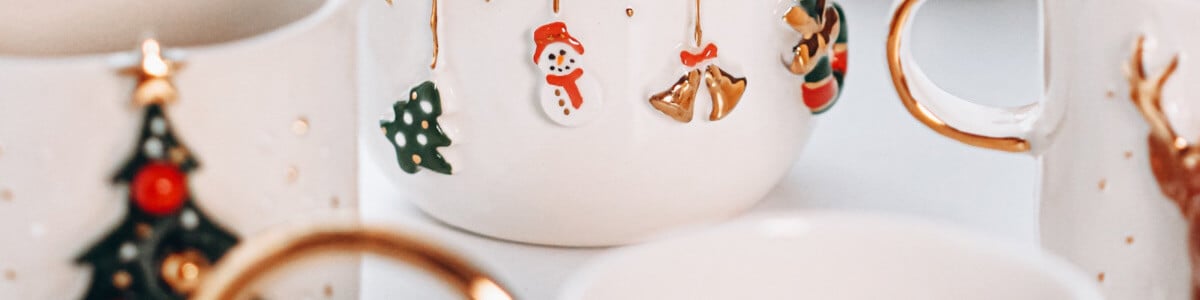 Yılbaşı Temalı Seramik tasarımlar el y apımı Jalo Ceramic