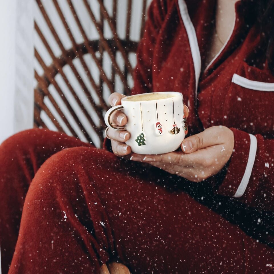 Christmas Mug, Çok Satan El Yapımı Yılbaşı Kupası