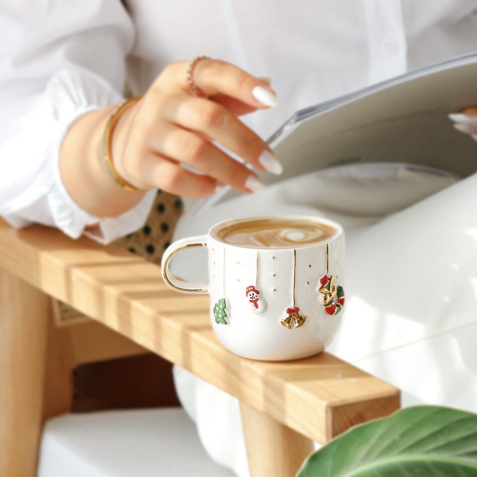 Christmas Mug, Çok Satan El Yapımı Yılbaşı Kupası