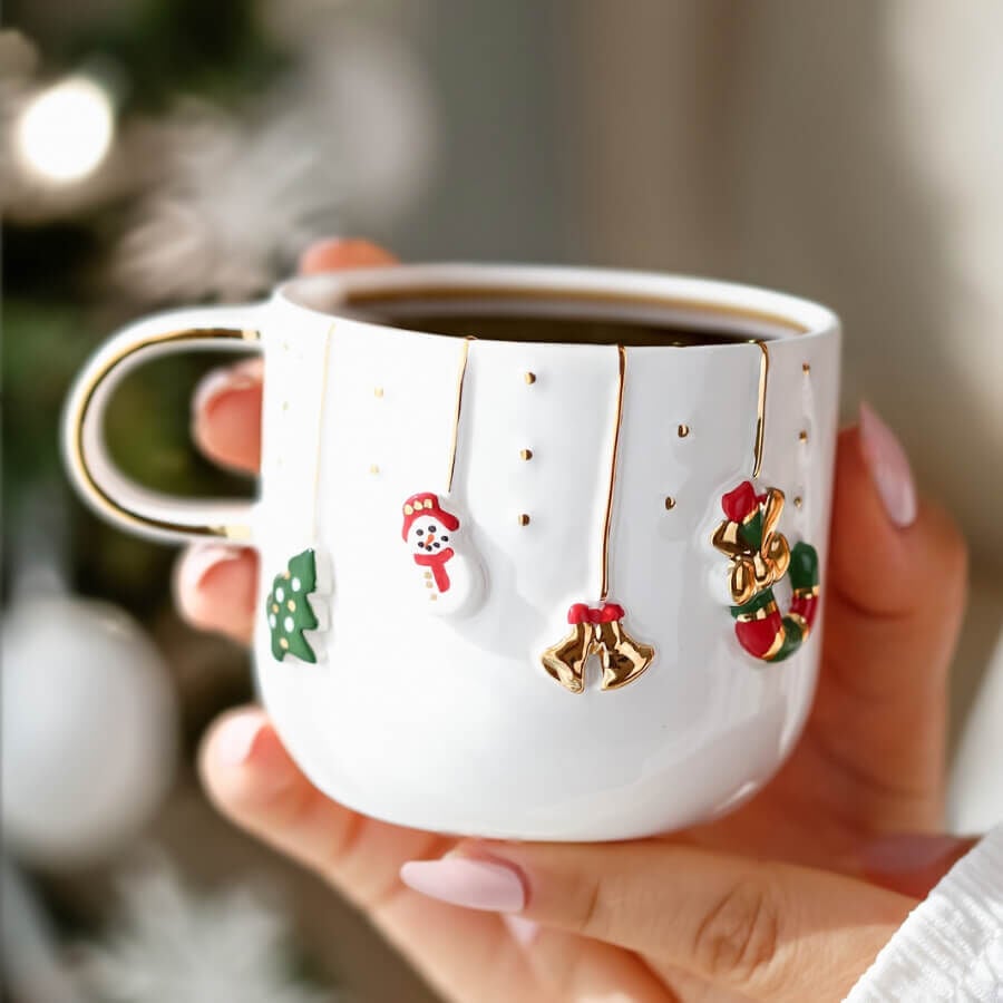 Yılbaşı Temalı Kupa - Christmas Mug