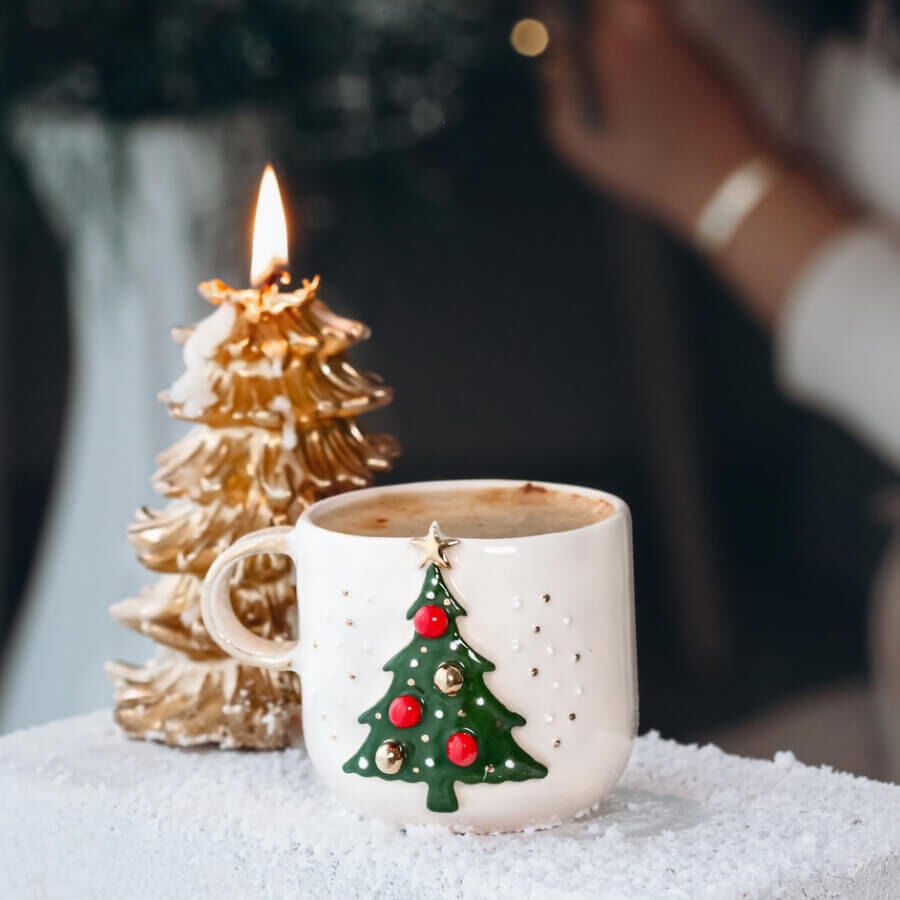 Çam Ağaçlı Kupa - Pine Mug