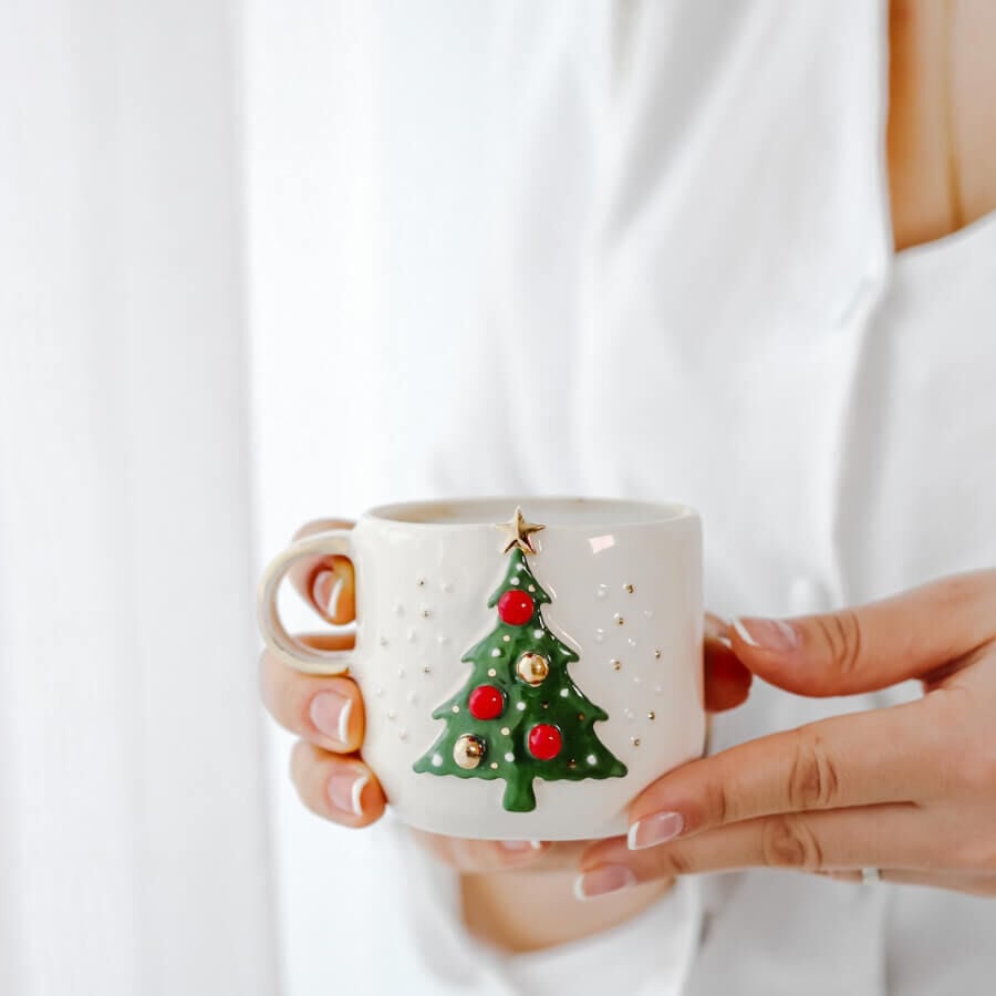 Çam Ağaçlı Kupa - Pine Mug