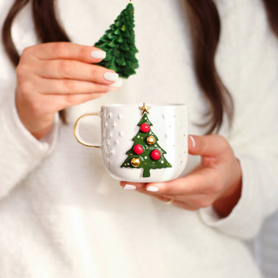 Çam Ağaçlı Kupa - Pine Mug