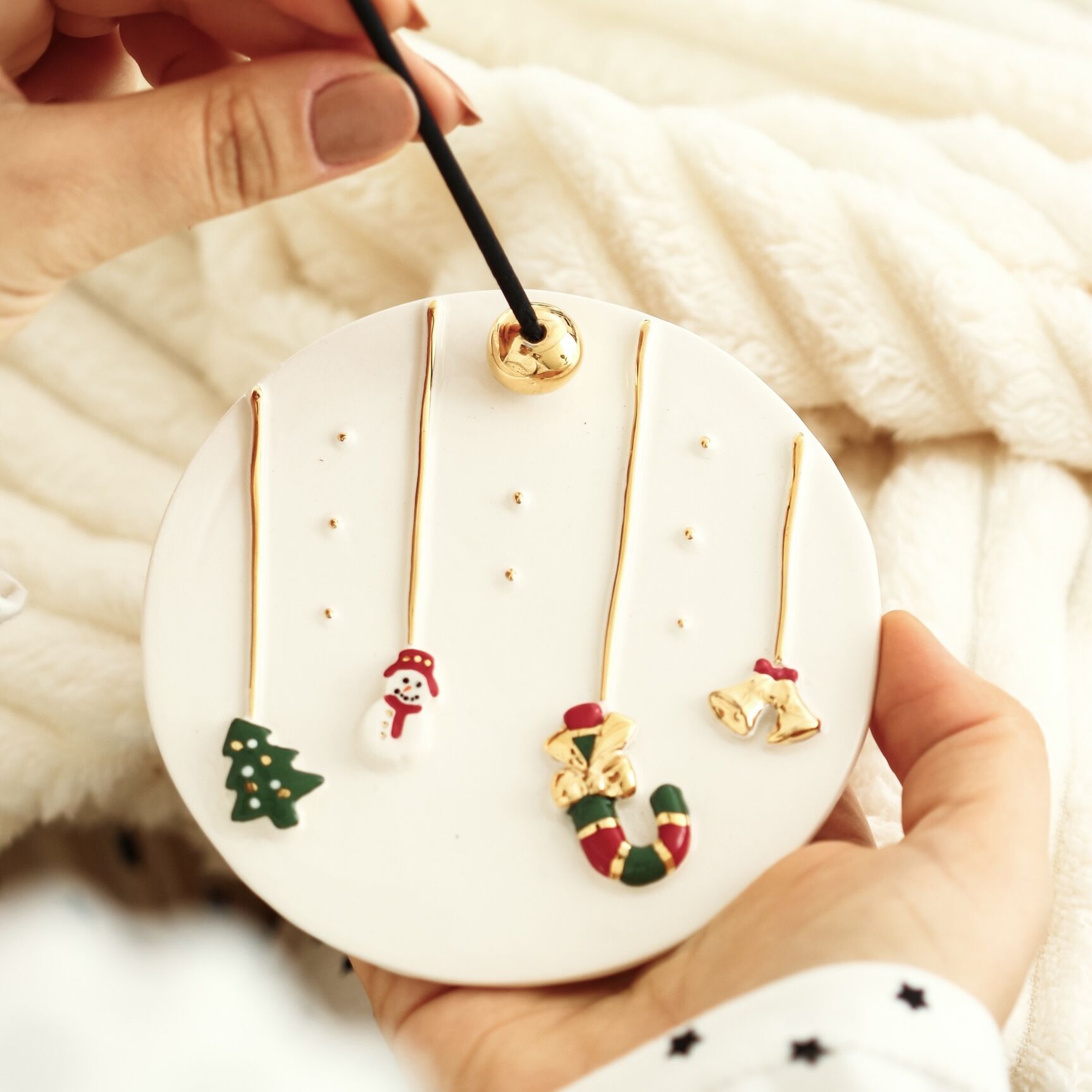 Christmas Tütsülük, El Yapımı Yılbaşılı Tütsülük